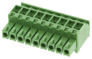 AMPHENOL ANYTEK 20020008-C091B01LF Pluggable Terminal Block, 3.5 mm, 9 Positions, 28 AWG, 16 AWG, 1.5 mm², Screw