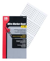 42-029 GARDNER BENDER, Wire Marker, Pocket Sized Book, Self