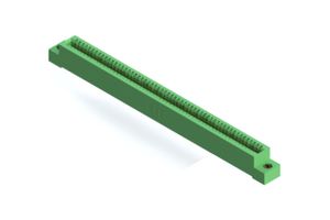EDAC 325-057-520-108 Card Edge Connector, Single Side, 3.18 mm, 57 Contacts, Through Hole Mount, Straight