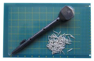 MULTICOMP PRO MP005866 Assortment Kit, Bobbins/Brake/Matrix Boards/Solder Pins/Wiring Pencils, 105 X 65 X 1.6mm Board
