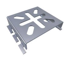 L-COM LC-SPB Accesorio de Carcasa, Acero, Zincado, Paq 2, Spider Bracket, Racks