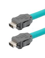 L-COM TRGIX601IN-TEL-3M Cable Ethernet, Cat6a, Tipo A IX Macho a Tipo A IX Macho