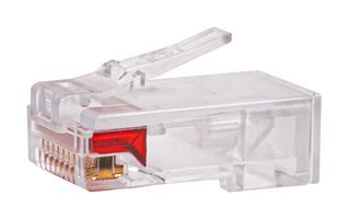STEWART CONNECTOR ASY39100-001 Modular Connector, RJ45 Plug, 1 x 1 (Port), 8P8C, Cable Mount