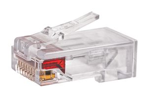 STEWART CONNECTOR ASY39100-002 Modular Connector, RJ45 Plug, 1 x 1 (Port), 8P8C, Cable Mount