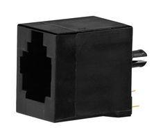 STEWART CONNECTOR SS-90000-010 Modular Connector, RJ12 Jack, 1 x 1 (Port), 6P6C, Through Hole Mount