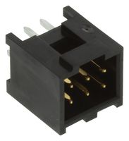 MOLEX 90130-1206 Pin Header, Wire-to-Board, 2.54 mm, 2 Rows, 6 Contacts, Through Hole Straight