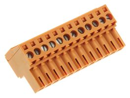 WEIDMULLER 1597460000 Pluggable Terminal Block, 3.5 mm, 12 Positions, 28 AWG, 14 AWG, 1.5 mm², Screw