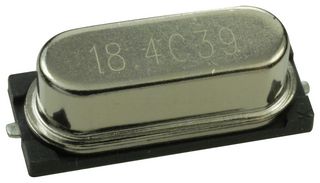CITIZEN FINEDEVICE HCM4918432000ABJT Crystal, Surface Mount, 18.432 MHz, SMD, 11.4mm x 4.65mm, 50 ppm, 18 pF, 30 ppm, HCM49 Series