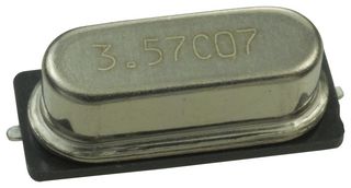 CITIZEN FINEDEVICE HCM4935795450ABJT Crystal, Surface Mount, 3.579545 MHz, SMD, 11.4mm x 4.65mm, 50 ppm, 18 pF, 30 ppm, HCM49 Series
