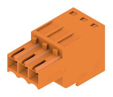WEIDMULLER 1690200000 Terminal de Bloque Enchufable, 3.5 mm, 3 Posiciones, 26 AWG, 14 AWG, 1.5 mm², Fijación de Tensión