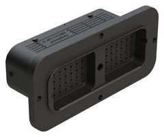 AMPHENOL SINE/TUCHEL ARC12-70PD Automotive Connector Housing, Black, Key D, ARC Series, Receptacle, 70 Positions
