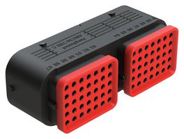 AMPHENOL SINE/TUCHEL ARC16-70SCR-P013 Automotive Connector Housing, Black, Key C, ARC Series, Plug, 70 Positions