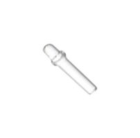 DIALIGHT 51513060460F Light Pipe, 0.46 ", 1 Pipes, Circular with Domed Top, Press Fit, Panel, Transparent