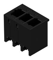 WEIDMULLER 8000072430 Terminal Block, Header, 5 mm, 3 Positions, 25.3 A, 400 V, Through Hole Vertical