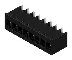WEIDMULLER 8000072511 Bloque de Terminales, Cabezal, 5 mm, 8 Posiciones, 26.8 A, 400 V, Agujero Pasante 270°