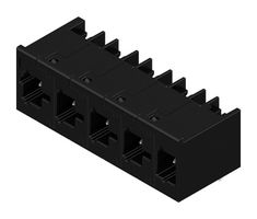 WEIDMULLER 8000078310 Bloque de Terminales, Cabezal, 7.5 mm, 5 Posiciones, 30.6 A, 630 V, Taladro Pasante Ángulo Recto