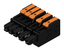 WEIDMULLER 8000078347 Pluggable Terminal Block, 7.5 mm, 5 Positions, 4 mm², Snap In