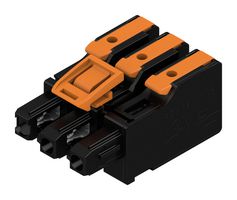 WEIDMULLER 8000078354 Pluggable Terminal Block, 7.5 mm, 3 Positions, 4 mm², Snap In