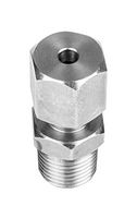 LABFACILITY FC-123-D Fitting, Compression, 1/8" BSPP, Stainless Steel