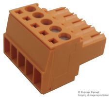 WEIDMULLER 1597390000 Terminal de Bloque Enchufable, 3.5 mm, 5 Posiciones, 28 AWG, 14 AWG, 1.5 mm², Tornillo