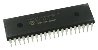 MICROCHIP PIC16F747-I/P 8 Bit MCU, Flash, PIC16 Family PIC16F7XX Series Microcontrollers, PIC16, 20 MHz, 7 KB, 40 Pins, DIP