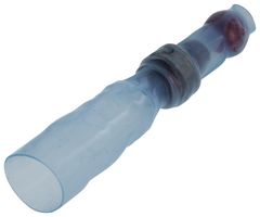 RAYCHEM - TE CONNECTIVITY SGRP-2 Solder Sleeve, Stub Splice, 3.9 mm, Blue (Transparent), PVDF (Polyvinylidene Fluoride), 37.7 mm