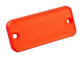 HAMMOND 1455RPLRED Bezel, Closed, ABS, Red, 1455R Series Extruded Aluminum Enclosure, Pack of 2