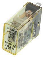 IDEC RH1B-ULD-DC24V Power Relay, SPDT, 24 VDC, 10 A, RH Series, Socket, Non Latching