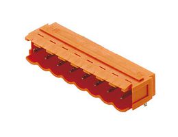 WEIDMULLER 1581080000 Terminal Block, Header, 5 mm, 24 Positions, 18 A, 400 V, Through Hole Right Angle