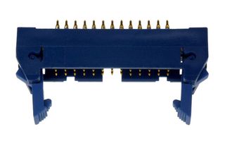 AMPHENOL COMMUNICATIONS SOLUTIONS 10080054-115LF Pin Header, Wire-to-Board, 2.54 mm, 2 Rows, 26 Contacts, Press Fit, Quickie 10080054 Series