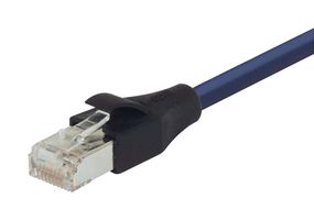 L-COM TRD695SCR-BL-150 Cable Ethernet, Cat6, RJ45 Macho a RJ45 Macho, Azul, 45.7 m, 150 ft