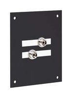 L-COM USP2FOPT-FCB Patch Panel, FC Coupler, 2 Ports