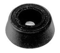 PENN ELCOM 9120 Patas de Goma, 7.9 mm, 21.7 mm, Roldana