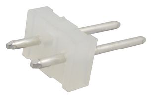 MOLEX 10-08-1021 Pin Header, Board-to-Board, Wire-to-Board, 5.08 mm, 1 Rows, 2 Contacts, Through Hole Straight