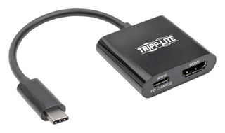 EATON TRIPP LITE U444-06N-H4B-C USB-C TO HDMI ADAPTER W/PD, HDCP, BLACK