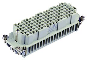 TE CONNECTIVITY T2031082201-007 Heavy Duty Connector, HDD Series, Insert, 108+PE Contacts, Receptacle