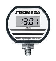 OMEGA DPG1000ADA-100G-1N Pressure Gauge, Digital, 100 psi, 1/4" MNPT, DPG1000ADA Series