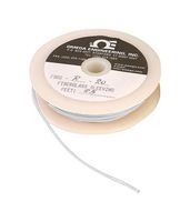 OMEGA FBGS-N-20-50 Sleeving, Braided, Fibreglass, Natural, 15.24 m, 50 ft