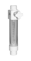 OMEGA FL-10B-V Flow Meter, w/Valve, Flowmeter, 25 ml/min, 250 ml/min, 100 psi