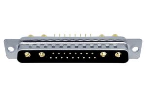 NORCOMP 681M21WA4PL051 Combination Layout D Sub Connector, Power-D 681M Series, DC-21WA4, Plug, 21 Contacts