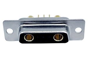 NORCOMP 681M7W2203L051 Combination Layout D Sub Connector, Power-D 681M Series, DA-7W2, Receptacle, 7 Contacts