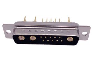 NORCOMP 683M13W3103L041 Combination Layout D Sub Connector, Power-D 683M Series, DB-13W3, Plug, 13 Contacts