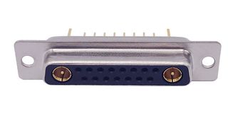NORCOMP 683M17W2203L001 Combination Layout D Sub Connector, Power-D 683M Series, DB-17W2, Receptacle, 17 Contacts