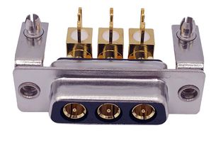 NORCOMP 685M3W3203L461 Combination Layout D Sub Connector, Power-D 685M Series, DA-3W3, Receptacle, 3 Contacts, 3 Power