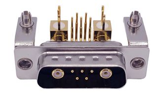 NORCOMP 685M7W2103L461 Combination Layout D Sub Connector, Power-D 685M Series, DA-7W2, Plug, 7 Contacts