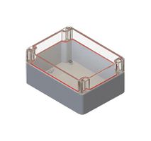 SERPAC RB65P12C20G Plastic Enclosure, Multipurpose, Polycarbonate, 81.3 mm, 120 mm, 160 mm, IP67