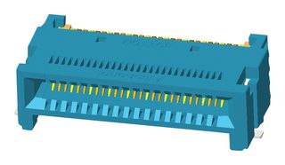 AMPHENOL COMMUNICATIONS SOLUTIONS ME1005611202041 Card Edge Connector, Dual Side, 1.57 mm, 56 Contacts, Surface Mount, Right Angle