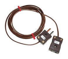 LABFACILITY EXT-T-C1-5.0-SP-SS Alambre de Termocople, IEC, Tipo T, 7 x 0.2mm, 16.4 pies