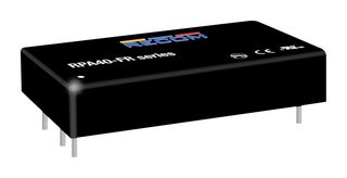 RECOM POWER RPA40-11024SFR Isolated Through Hole DC/DC Converter, ITE & Railway, DIP, 40 W, 1 Output, 24 V