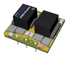 RECOM POWER RPMGS12-20 Non Isolated POL DC/DC Converter, Sixteenth Brick, 1 Output, 240 W, 12 V, 20 A
